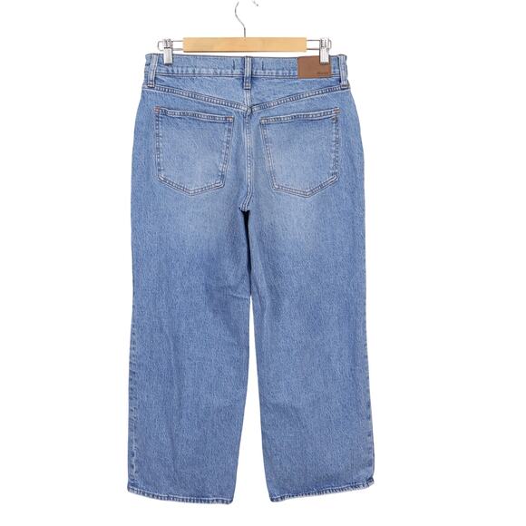 Madewell The Petite Perfect Vintage Wide Leg Jean Size 29 P Enmore Wash - Picture 6 of 7